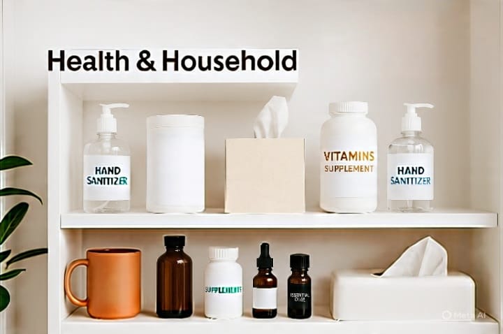 USA health and household wholesale warehouse
