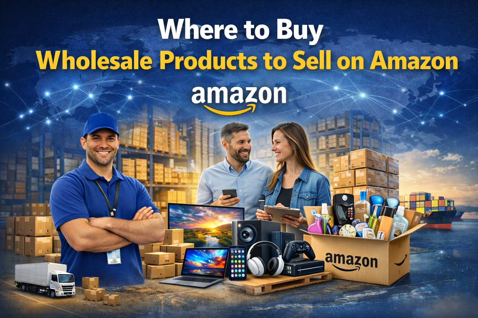 Where to buy wholesale products to sell on Amazon