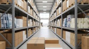 Best Medical Wholesale Suppliers in USA storing organized medical supplies in warehouse shelving